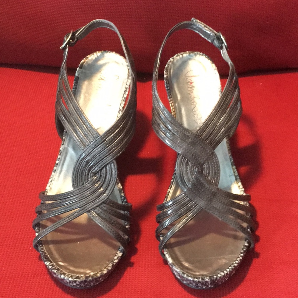 Sling back sandals